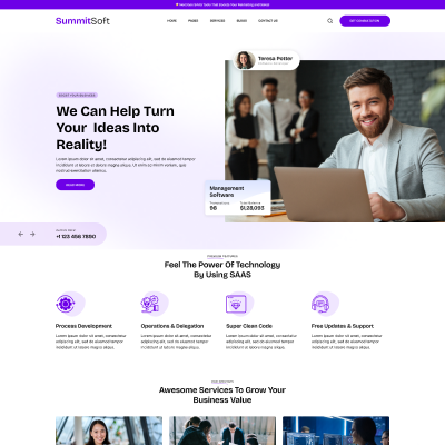 Free Development Company WordPress Theme – A Gutenberg Friendly Development Company Theme