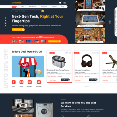 Electronics Retail Shop