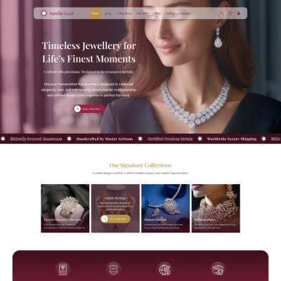 Jewelry Store WordPress Theme Img