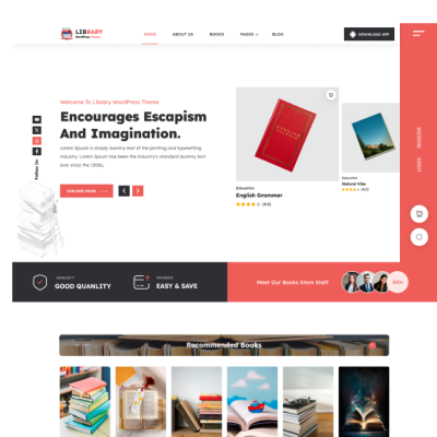 Free Block Library WordPress Theme