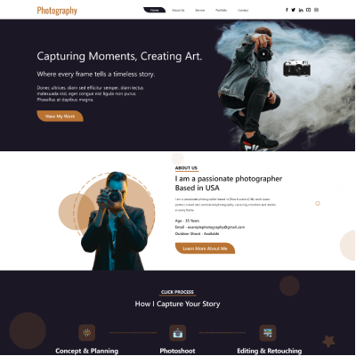 Photography WordPress Theme