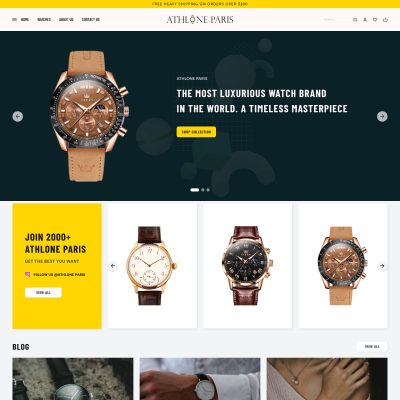 Watch Store WordPress Theme