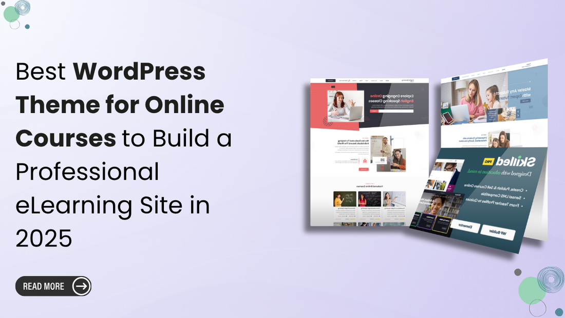WordPress theme for online courses