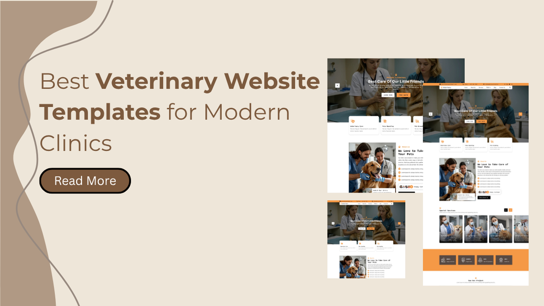Veterinary Website Templates