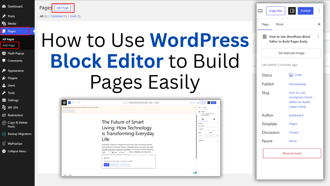 WordPress Block Editor