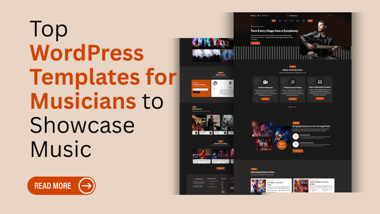 WordPress Templates for Musicians