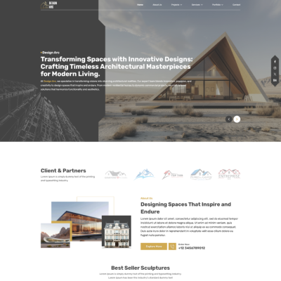 Free Architecture WordPress Theme