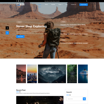 Blog WordPress Theme Icon Image