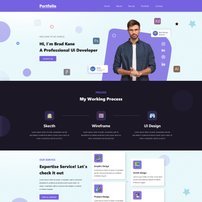 CV WordPress Theme