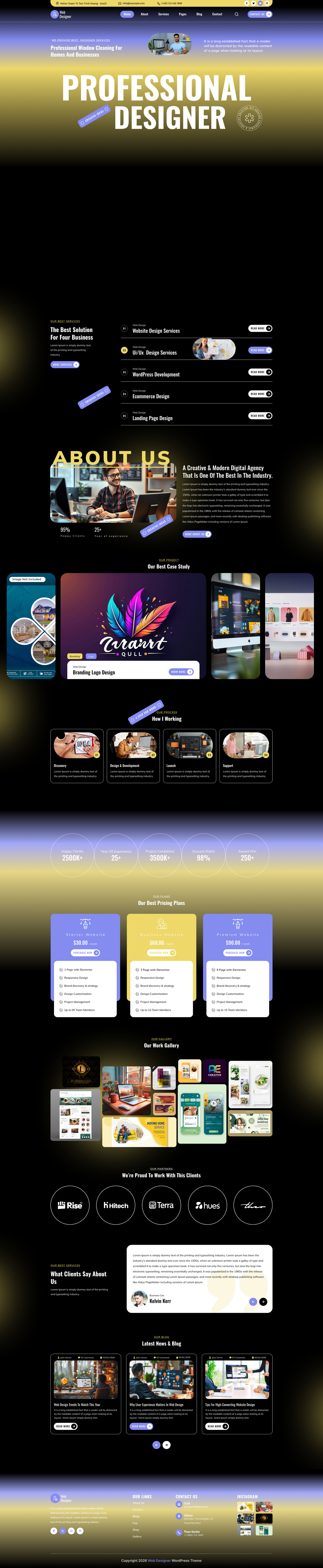 Designer WordPress Theme