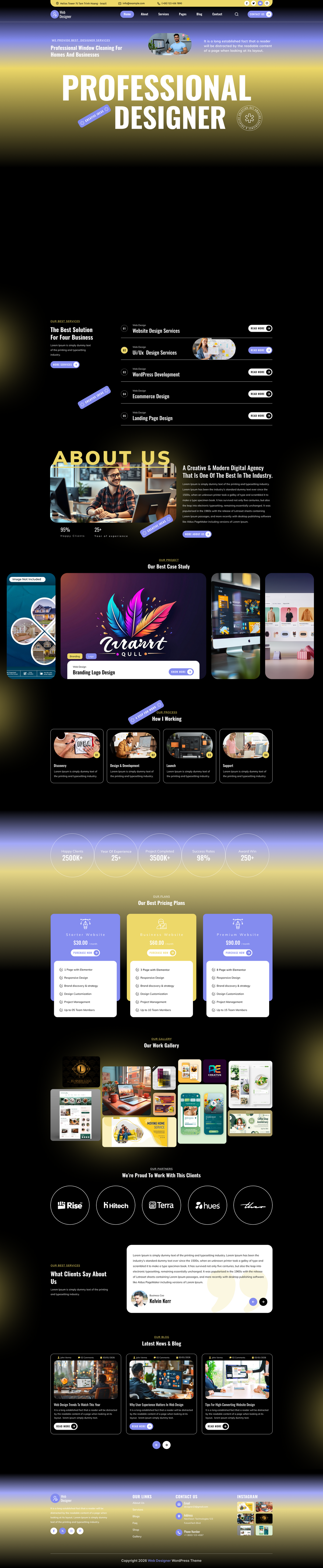 Designer WordPress Theme