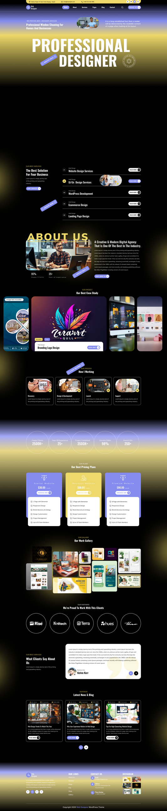 Designer WordPress Theme