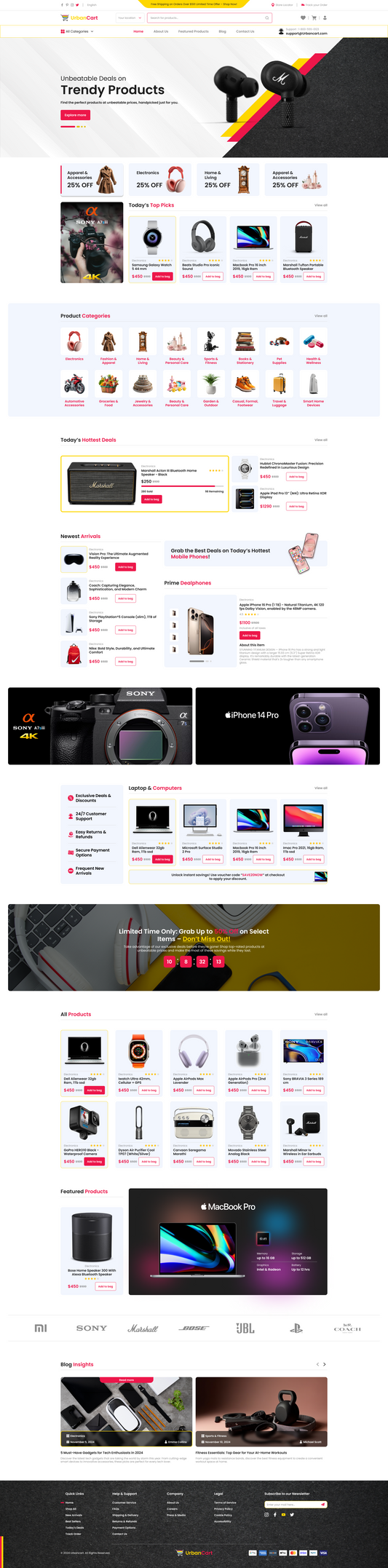 Ecommerce Store WordPress theme