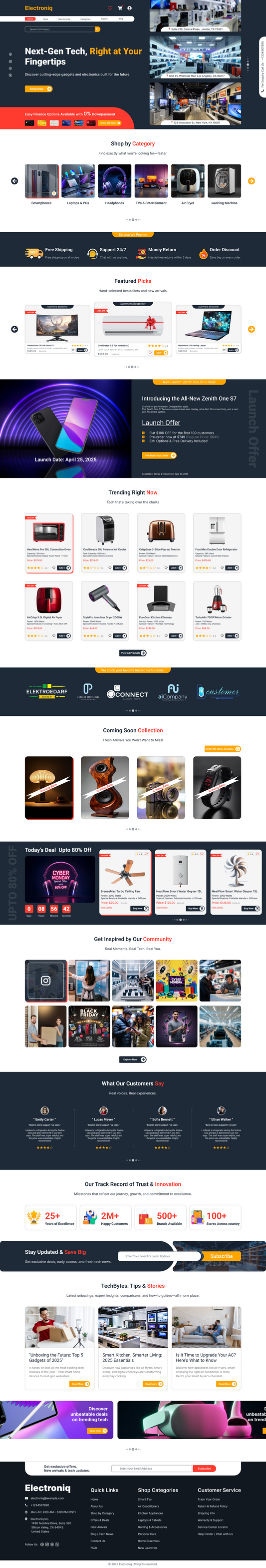 Electronics Store WordPress Theme