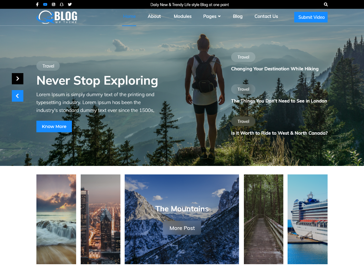 Free Blogger WordPress Theme - Discover The Ultimate Blogger Experience