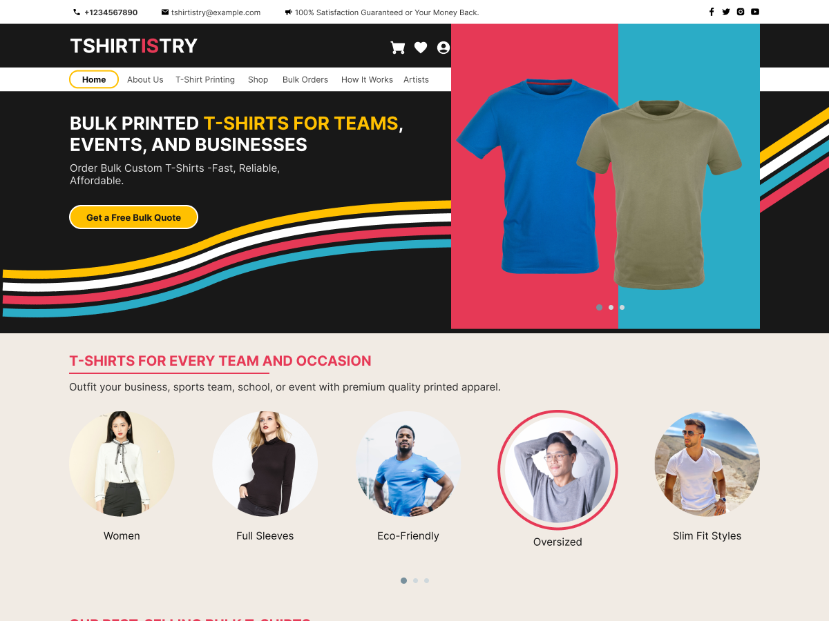 Free Printing Shop WordPress Theme Icon Image