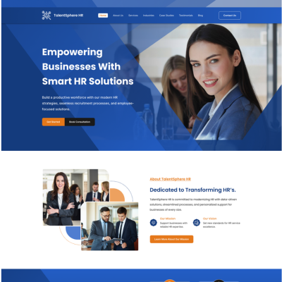 HR WordPress theme