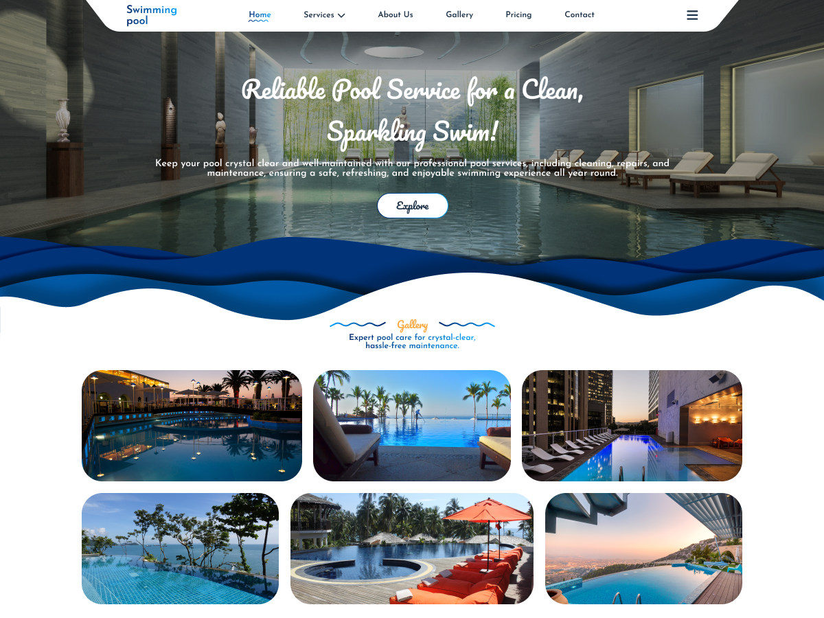 Swimming Pool Services